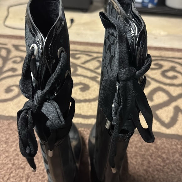 Coach Rain Boots - Picture 4 of 5